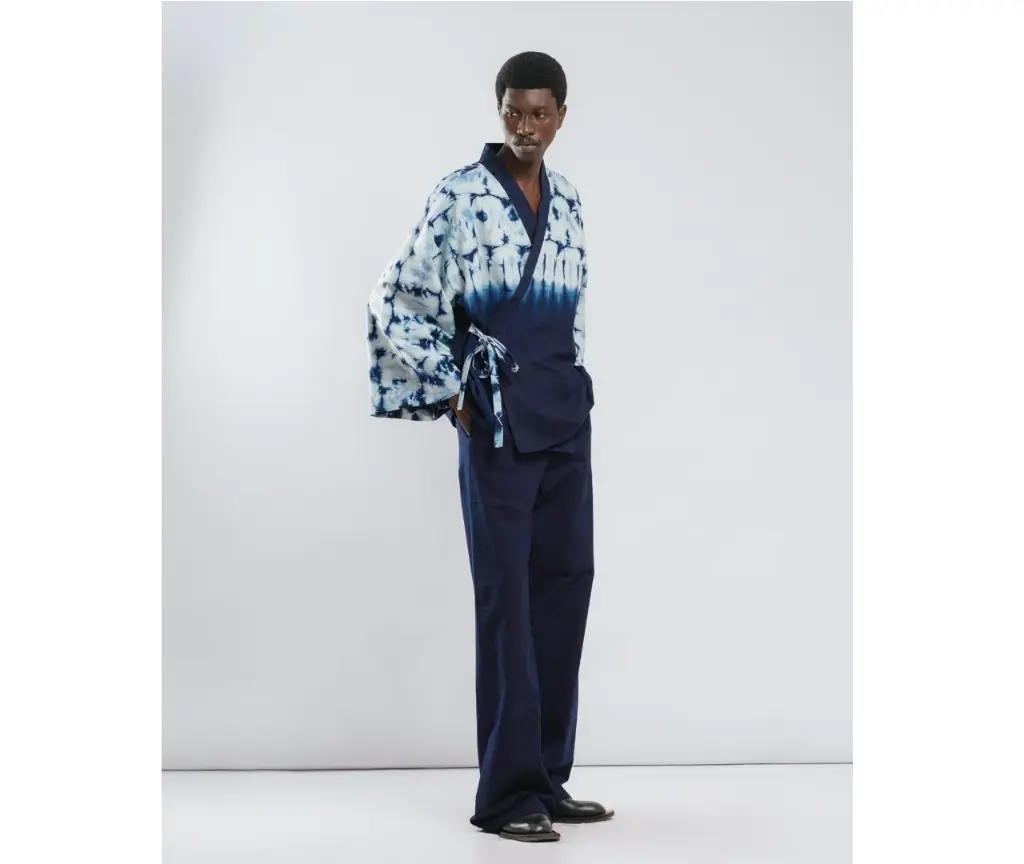 Kimono indigo homme.webp